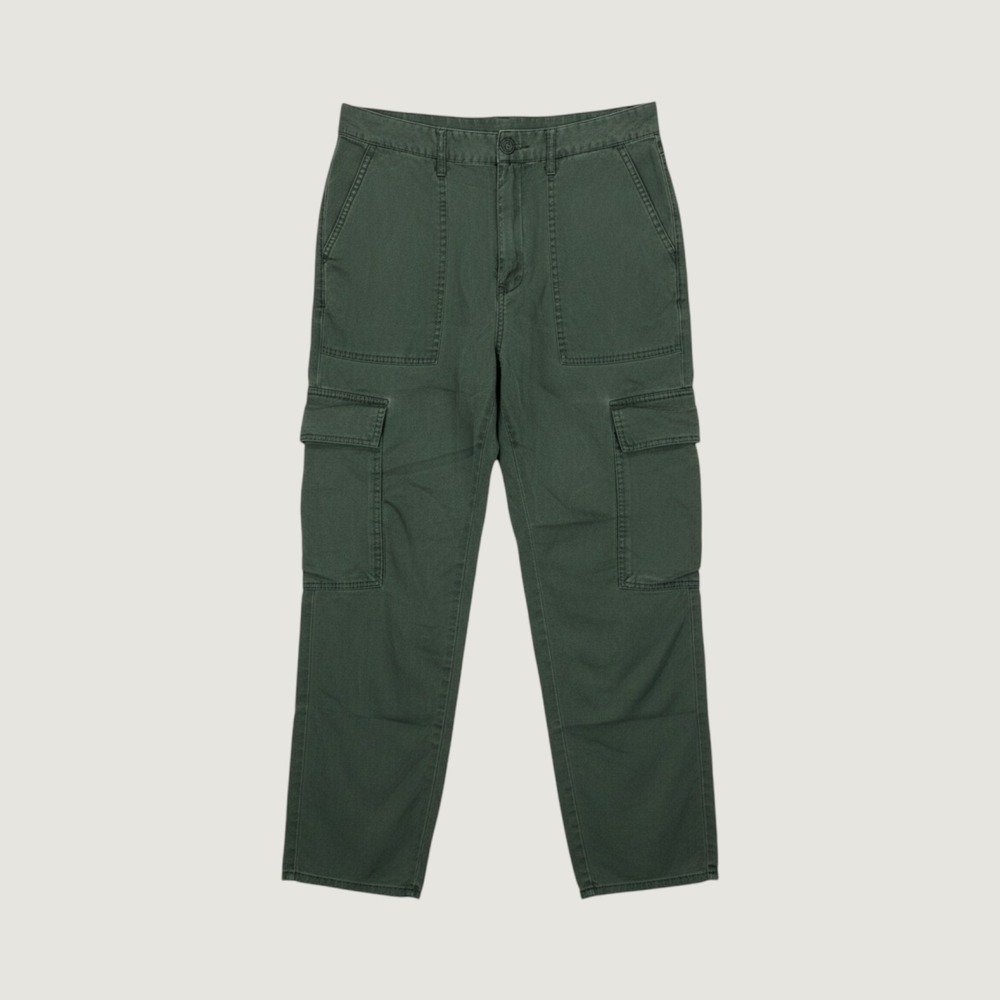Urban Outfitters Cargo Pants Womens 4 Green Utility Lyocell Straight Leg 28x30
